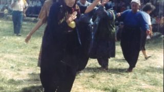 Dunya Ana Yasli kadinlar Haci Bektas Veli anma senlikleri sirasinda semah donuyor.